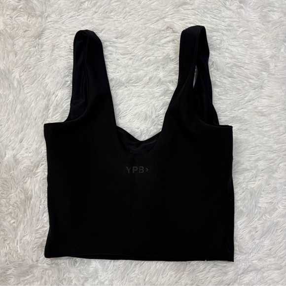 Abercrombie & Fitch YPB Sports Tank Bra Black Medium - Picture 3 of 4